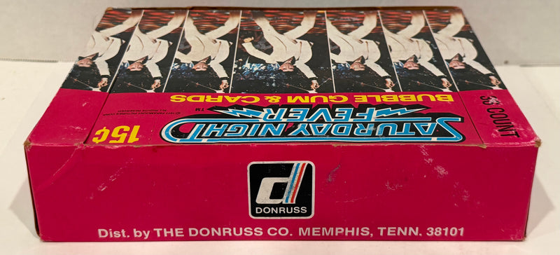 1977 Saturday Night Fever Movie Vintage Wax Trading Card Box Full 36 Packs