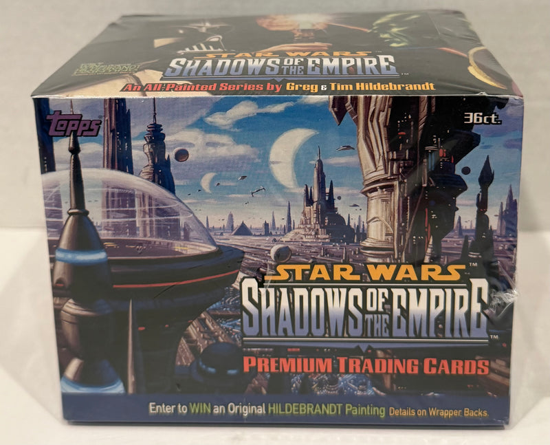 Star Wars Shadows of the Empire Greg & Tim Hildebrandt Card Box 36 CT Topps 1996
