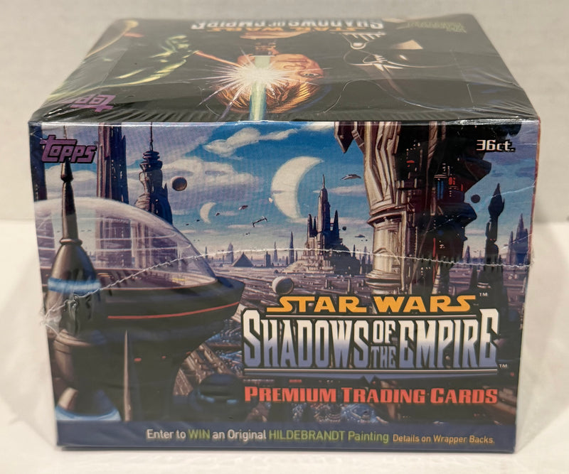 Star Wars Shadows of the Empire Greg & Tim Hildebrandt Card Box 36 CT Topps 1996