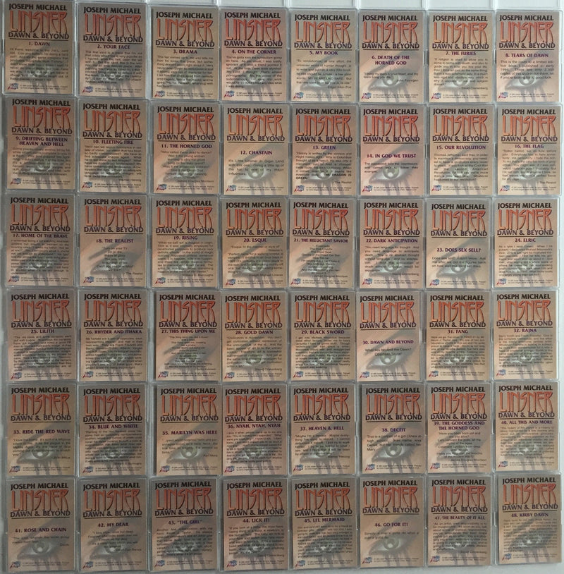 Dawn & Beyond Joseph Michael Linsner Base Card Set 90 Cards   - TvMovieCards.com