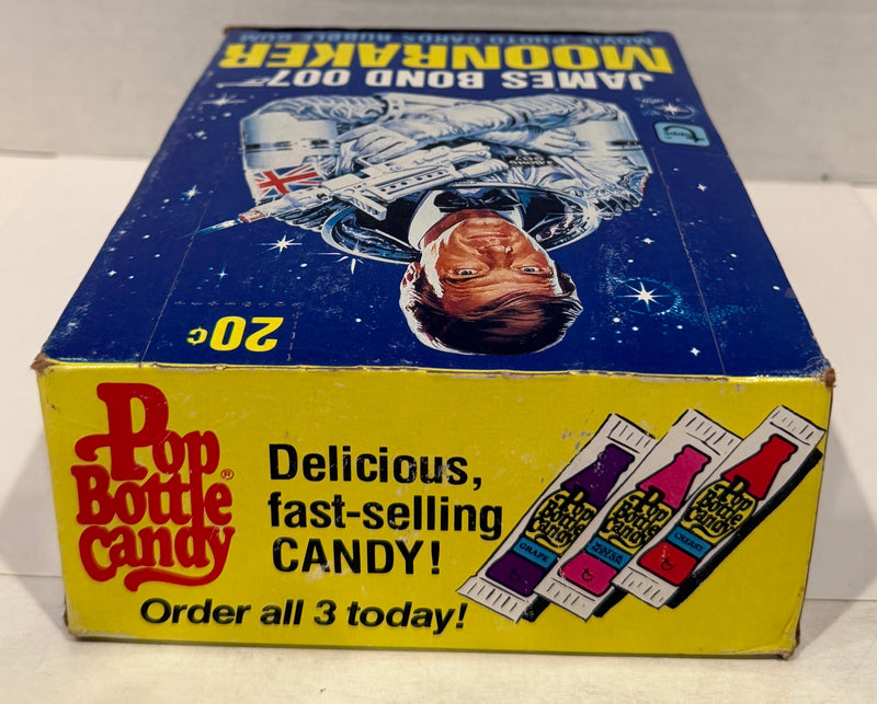 1979 James Bond 007 Moonraker Movie FULL 36 Wax Pack Trading Card Box Topps