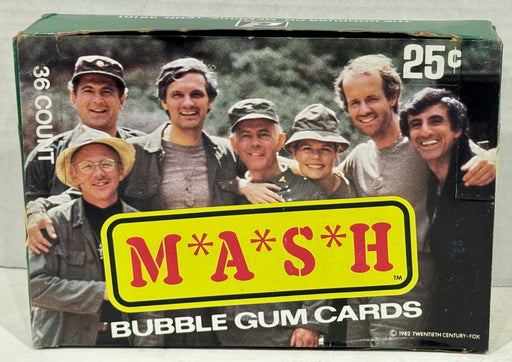 1982 Mash TV Show Vintage Bubble Gum Trading Card Box 36 Packs Donruss - TvMovieCards.com
