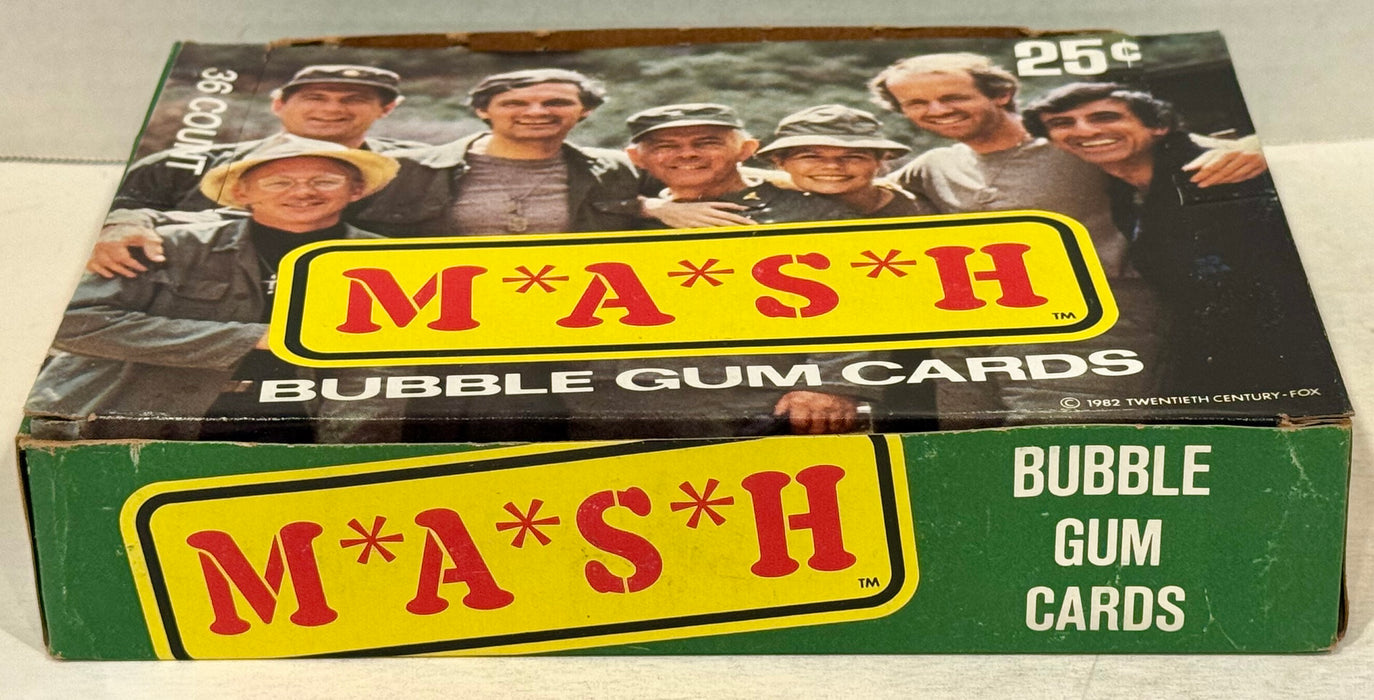 1982 Mash TV Show Vintage Bubble Gum Trading Card Box 36 Packs Donruss - TvMovieCards.com