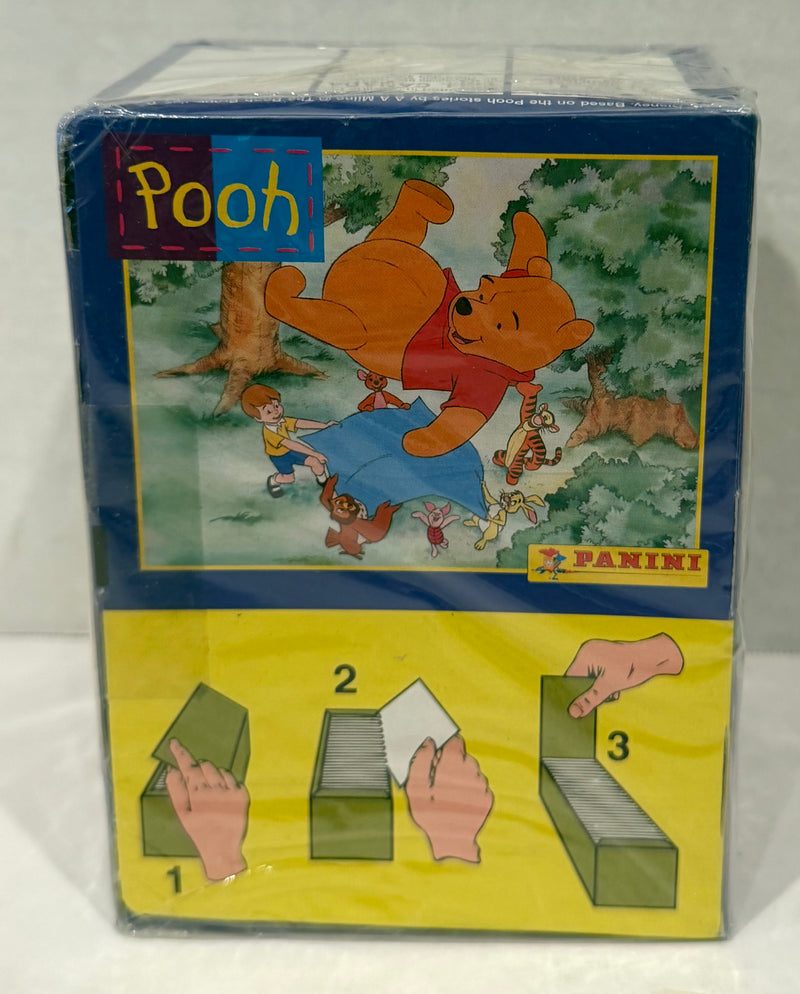 1995 Disney's Winnie The Pooh Album Sticker Box 100 Packs Sealed Panini