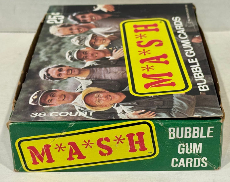 1982 Mash TV Show Vintage Bubble Gum Trading Card Box 36 Packs Donruss - TvMovieCards.com