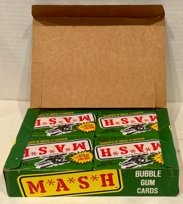 1982 Mash TV Show Vintage Bubble Gum Trading Card Box 36 Packs Donruss - TvMovieCards.com