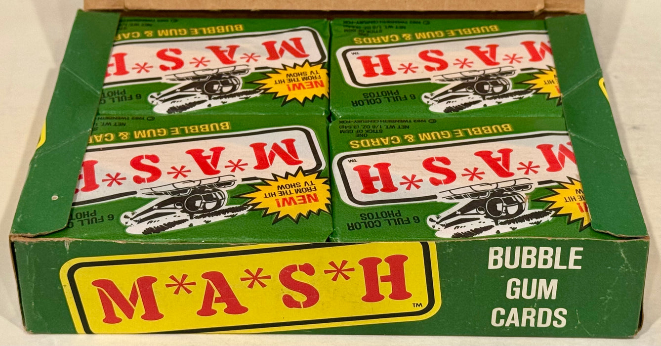 1982 Mash TV Show Vintage Bubble Gum Trading Card Box 36 Packs Donruss - TvMovieCards.com