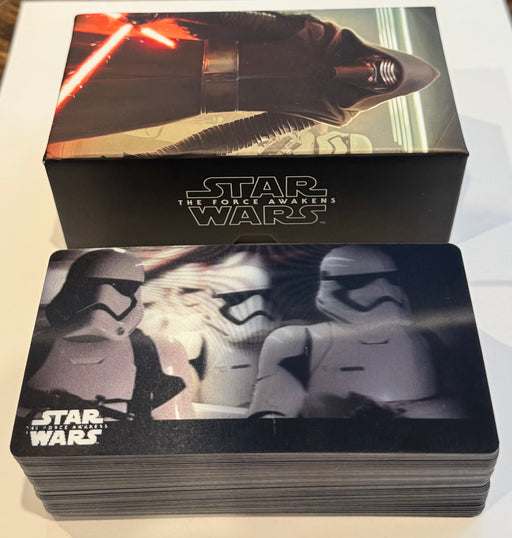 2017 Topps Star Wars The Force Awakens 3D Widevision 44 Card Base Set - TvMovieCards.com