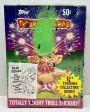 1992 Trash Can Trolls Sticker Trading Card Box 1st Series Topps Wax Full  Sealed   - TvMovieCards.com
