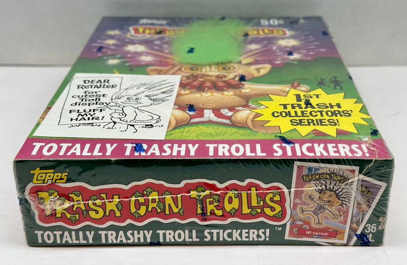 1992 Trash Can Trolls Sticker Trading Card Box 1st Series Topps Wax Full  Sealed   - TvMovieCards.com