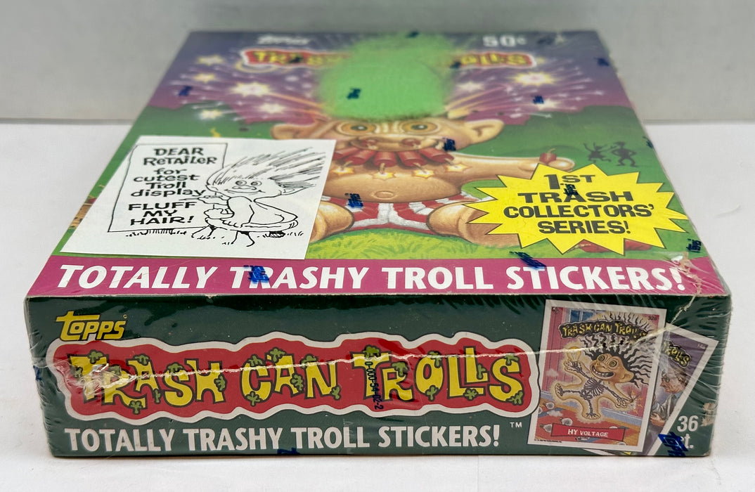 1992 Trash Can Trolls Sticker Trading Card Box 1st Series Topps Wax Full  Sealed   - TvMovieCards.com