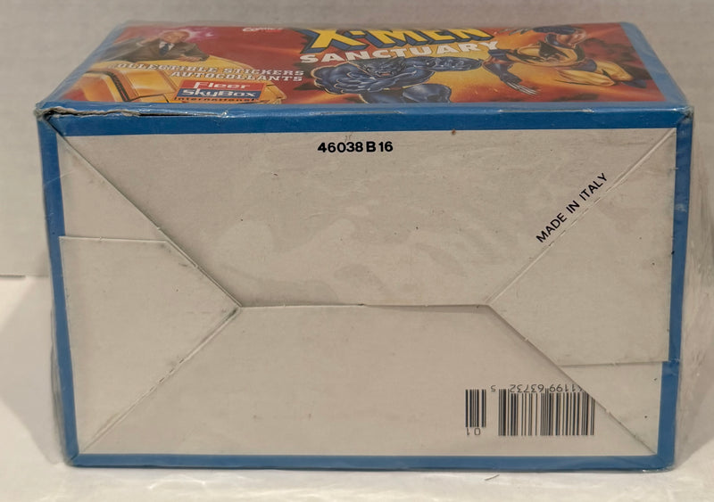 1996 Marvel X-Men Sanctuary Album Sticker Box 100 Packs Sealed Skybox Fleer
