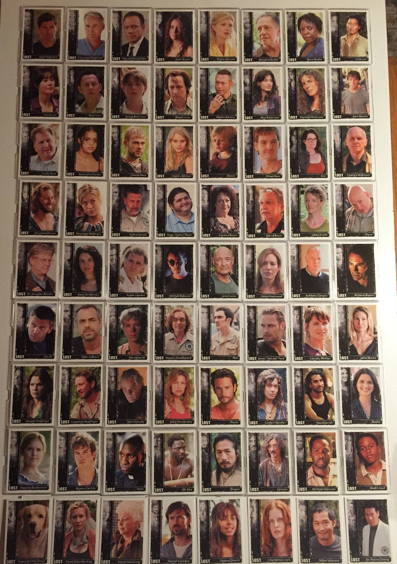 Lost Archives Base Card Set 72 Cards Rittenhouse 2010   - TvMovieCards.com