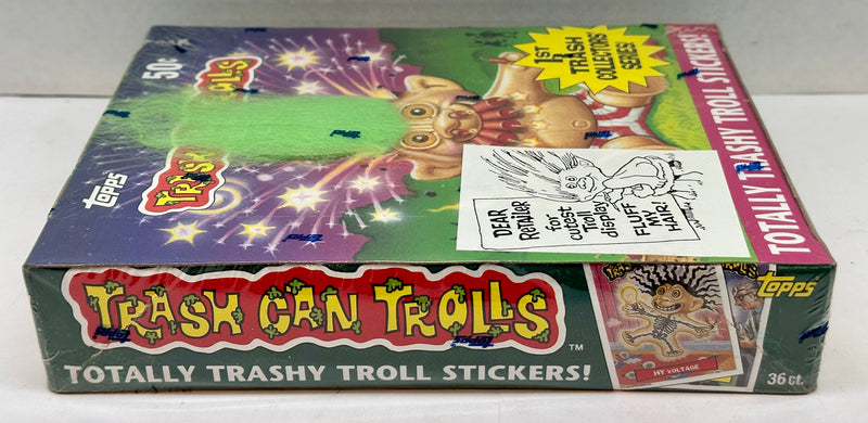 1992 Trash Can Trolls Sticker Trading Card Box 1st Series Topps Wax Full  Sealed   - TvMovieCards.com