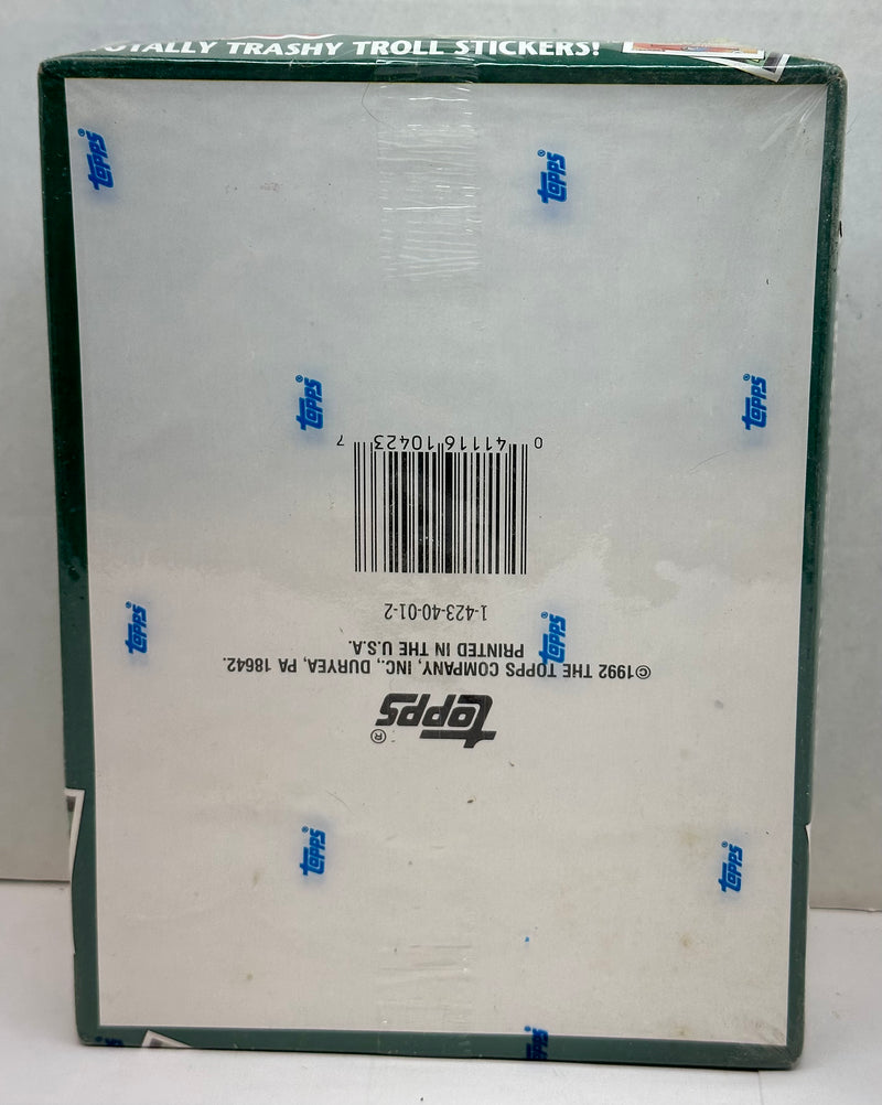 1992 Trash Can Trolls Sticker Trading Card Box 1st Series Topps Wax Full  Sealed   - TvMovieCards.com