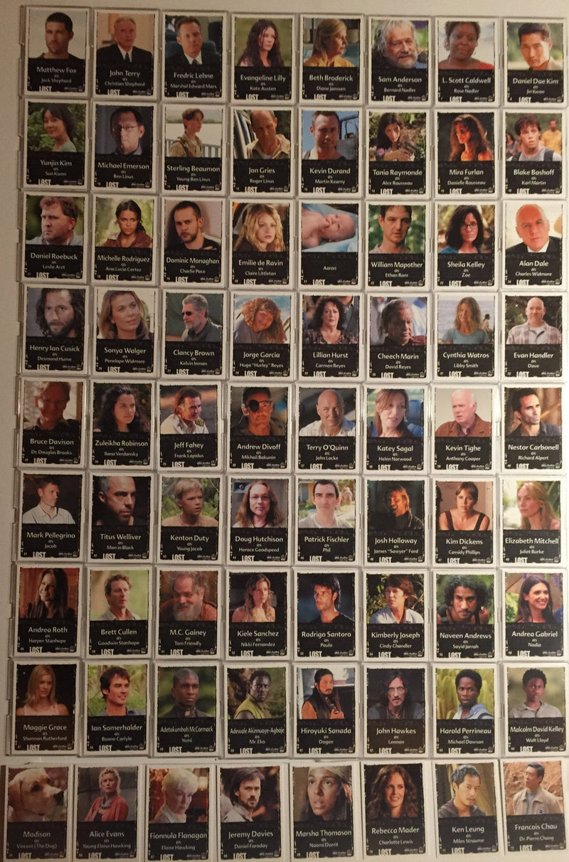 Lost Archives Base Card Set 72 Cards Rittenhouse 2010   - TvMovieCards.com
