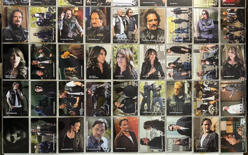 2015 Sons of Anarchy Season 6 & 7 Silver Foil Parallel Trading Card Set 63 Numbe - TvMovieCards.com