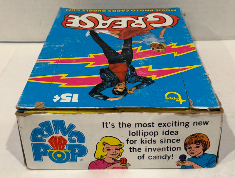 1978 Topps Grease Series 1 Movie Vintage FULL 36 Pack Trading Card Wax Box
