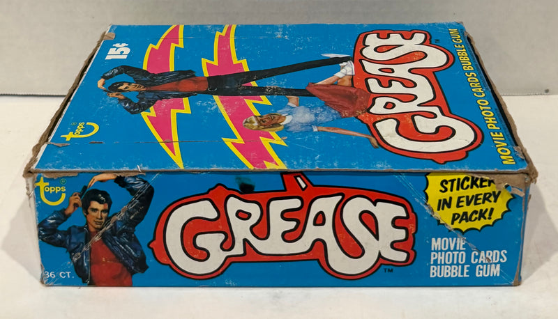 1978 Topps Grease Series 1 Movie Vintage FULL 36 Pack Trading Card Wax Box