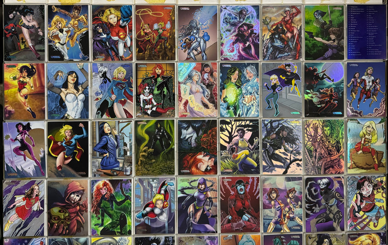 DC Comics: The Women of Legend Parallel Foil Base Trading Card Set 63 Cards   - TvMovieCards.com