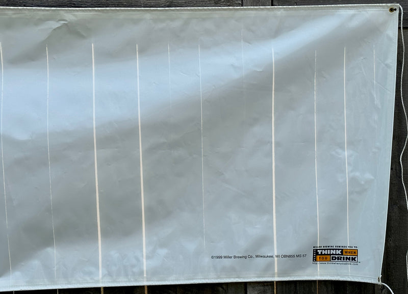 1999 Miller Lite Harley Davidson Motorcycle Event 10ft by 3ft Banner   - TvMovieCards.com