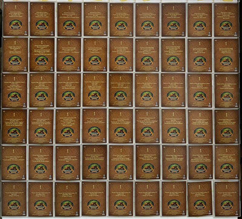 Tarzan 100th Anniversary Parallel Foil Trading Card Set 55 Cards Cryptozoic 2012   - TvMovieCards.com