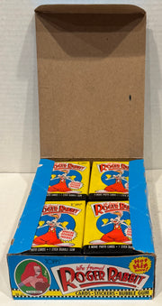 Roger Rabbit (Who Framed) Movie Vintage Bubble Gum Card Box 36 Packs Topps 1988 - TvMovieCards.com