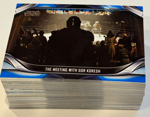 2021 Star Wars The Mandalorian Season 1 Trading Card Base Hobby Set 100/100 - TvMovieCards.com