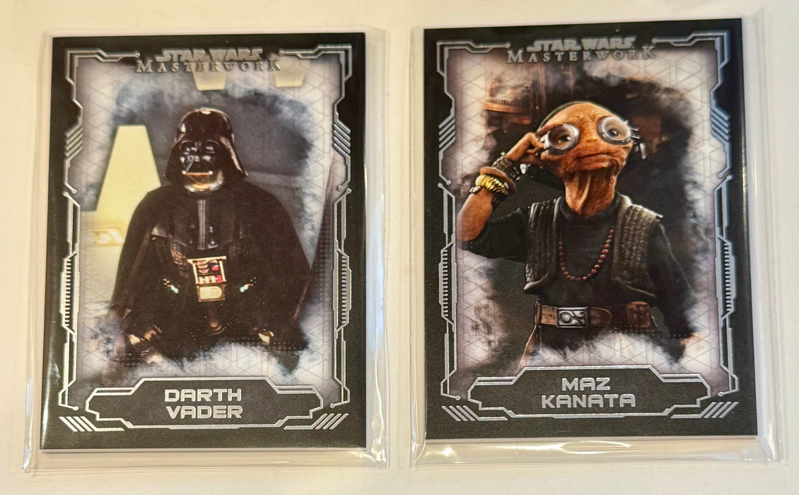 2016 Star Wars Masterwork Trading Card Base Hobby Set 50/50 Topps - TvMovieCards.com