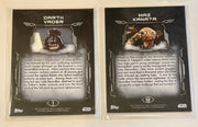 2016 Star Wars Masterwork Trading Card Base Hobby Set 50/50 Topps - TvMovieCards.com