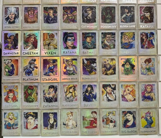 DC Comics Bombshells III Parallel Rainbow Foil Base Trading Card Set 64 Cards 20 - TvMovieCards.com