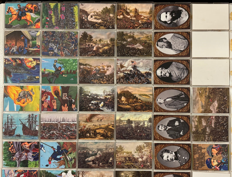 2013 Civil War Chronicles Volume 1 Trading Card Set of 48 Cards & Portrait - TvMovieCards.com