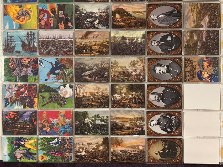 2013 Civil War Chronicles Volume 1 Trading Card Set of 48 Cards & Portrait - TvMovieCards.com