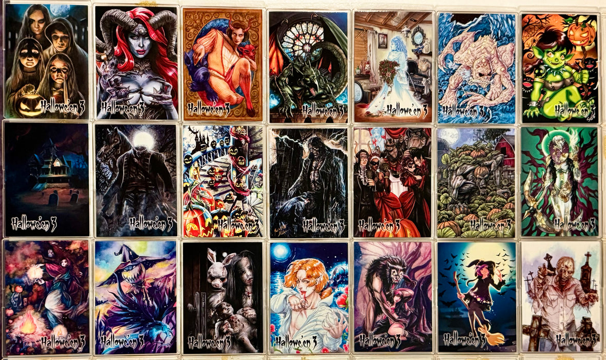 2018 Perna Studios Halloween 3 The Witching Hour 20 Base Trading Card Set - TvMovieCards.com