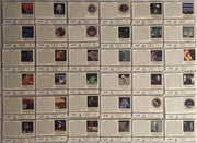 NASA Moon Mars Space Shots Photos Embossed Card Set 36 Cards   - TvMovieCards.com