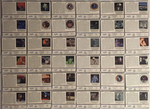 NASA Moon Mars Space Shots Photos Embossed Card Set 36 Cards   - TvMovieCards.com