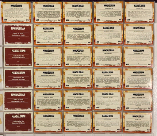2020 Star Wars Mandalorian Journey of the Child Trading Card Set of 30 Topps - TvMovieCards.com