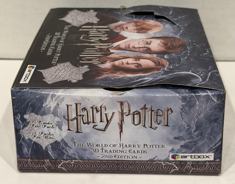 The World of Harry Potter 3D 2nd Edition Open Trading Card Box 24 Sealed Packs