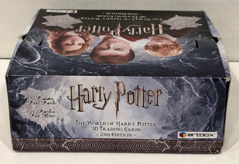 The World of Harry Potter 3D 2nd Edition Open Trading Card Box 24 Sealed Packs