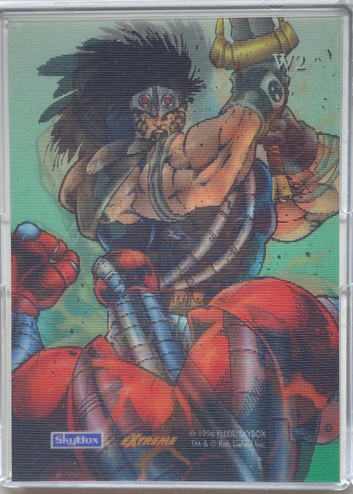 1996 Extreme Prophet Dual Side Lenticular Chase Card W2 Fleer/Skybox   - TvMovieCards.com