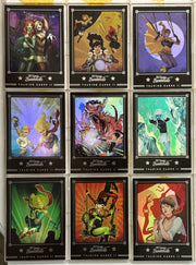 DC Comics Bombshells II Parallel Rainbow Foil Cover Trading Card Set C1-C9   - TvMovieCards.com