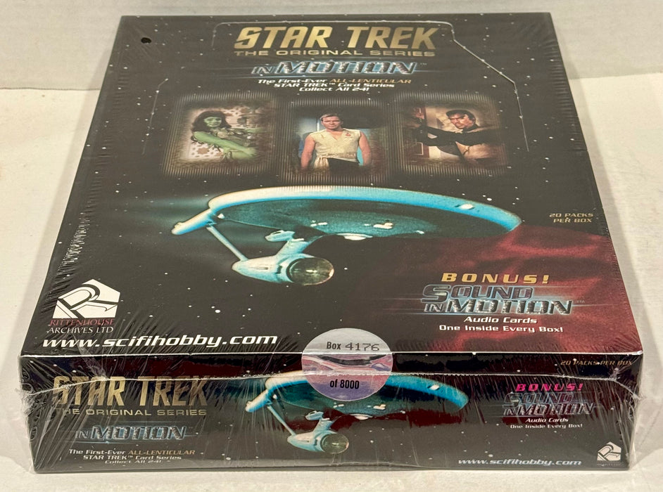 Star Trek The Original Series TOS in Motion Premiere Edition Card Box - TvMovieCards.com