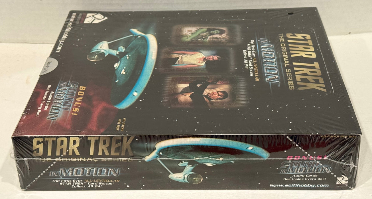 Star Trek The Original Series TOS in Motion Premiere Edition Card Box - TvMovieCards.com