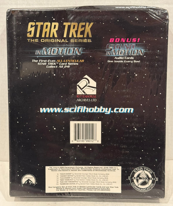 Star Trek The Original Series TOS in Motion Premiere Edition Card Box - TvMovieCards.com