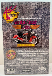 1993 American Vintage Cycles Series II Trading Card Box 36CT Champs Sealed   - TvMovieCards.com