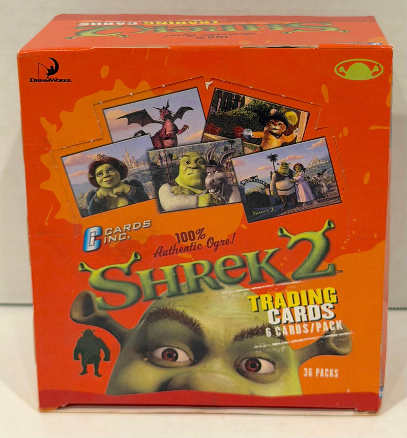 2004 Shrek 2 Movie Photo Trading Card Box 36 Sealed Packs Cards Inc - TvMovieCards.com