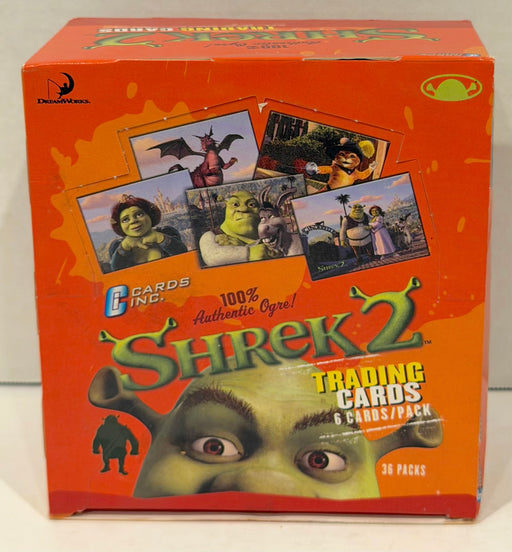 2004 Shrek 2 Movie Photo Trading Card Box 36 Sealed Packs Cards Inc - TvMovieCards.com