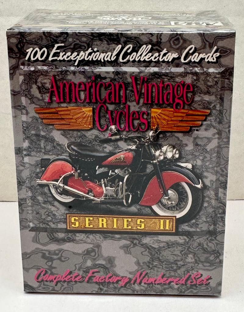 1993 American Vintage Cycles Series II 2 Motorcycle Trading Card Factory Set   - TvMovieCards.com