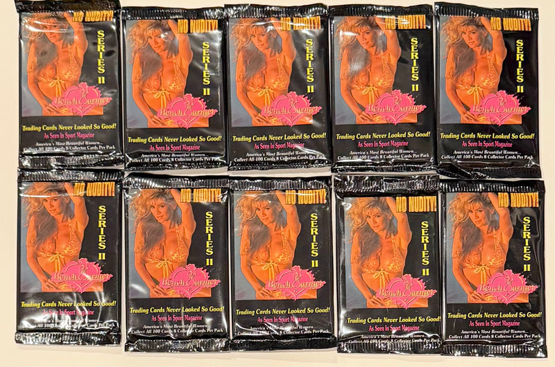 1994 Bench Warmer Series Two Trading Card Pack Lot of 10