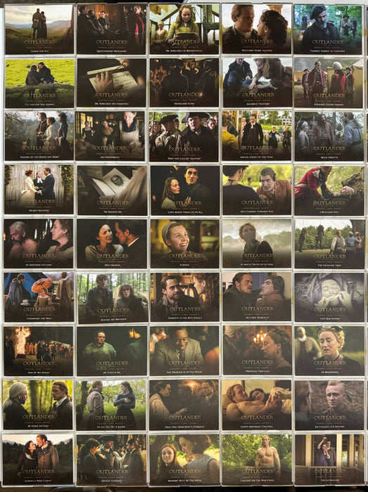 2023 Outlander Season 5 Base Trading Card Set (72) Cryptozoic   - TvMovieCards.com